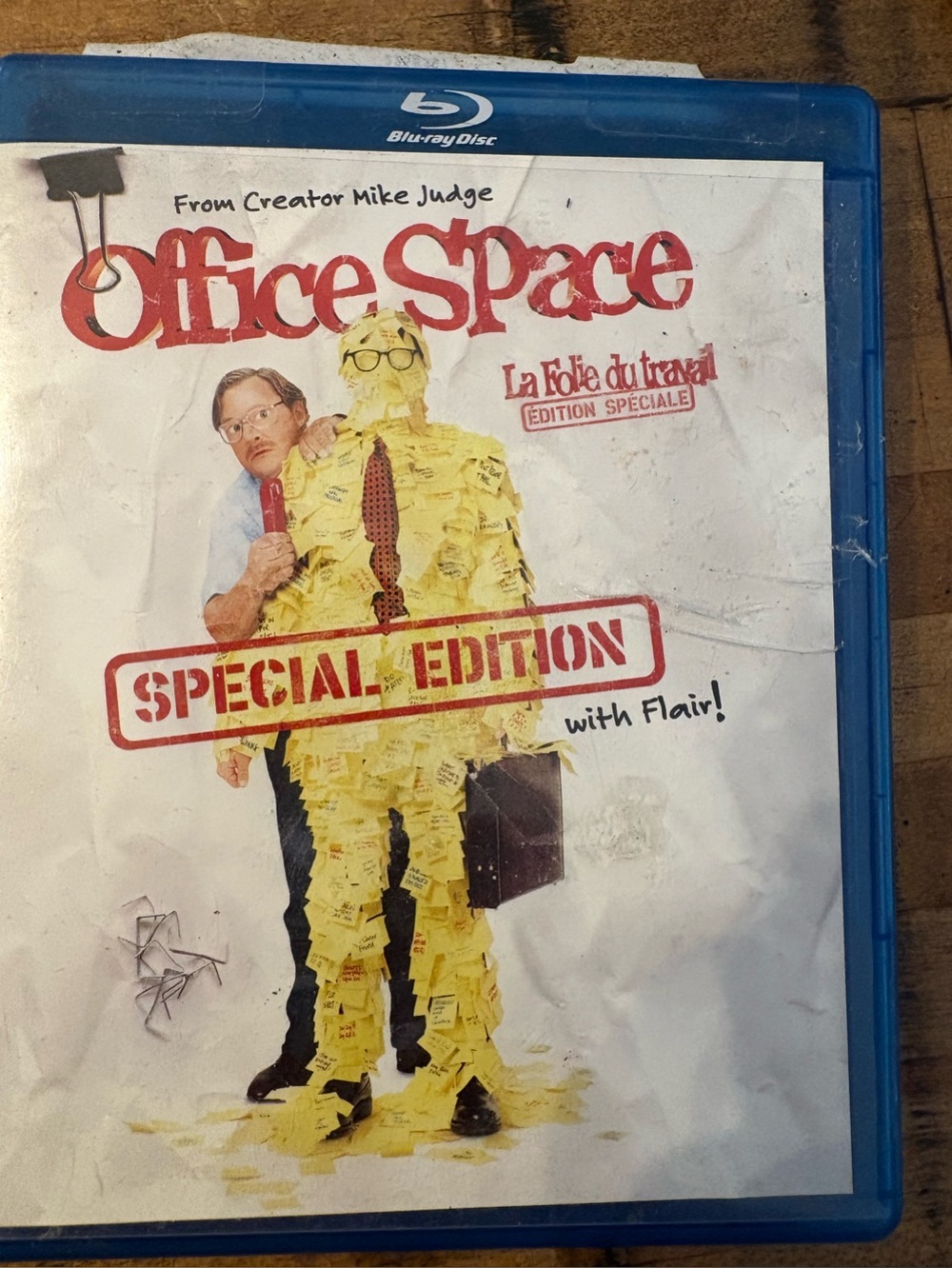Office space special edition blu-ray like new!